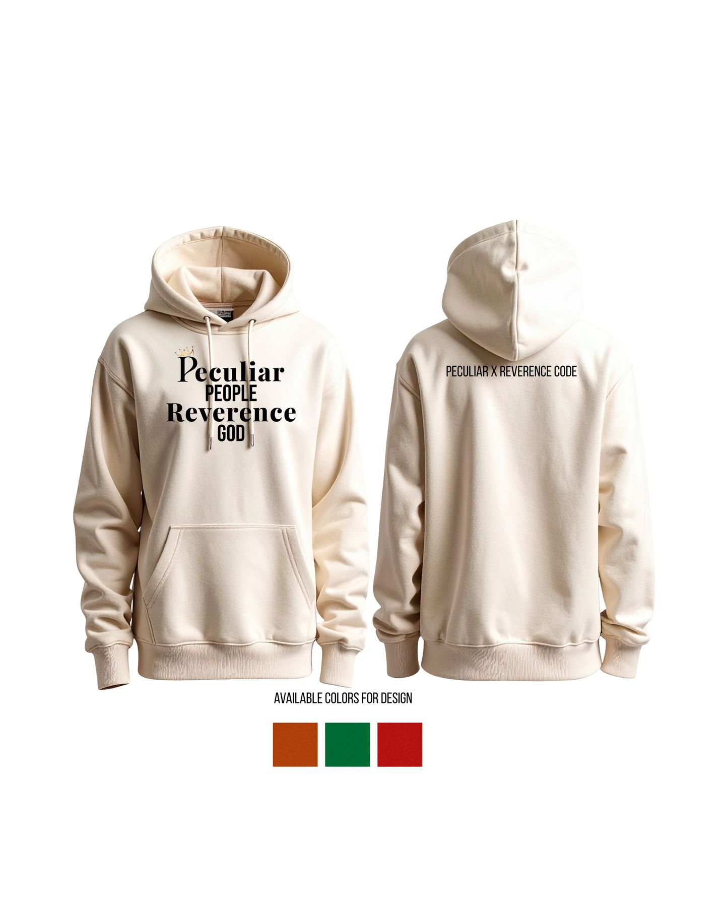 Peculiar × Reverence Code Collection Hoodie – Peculiar People Reverence God